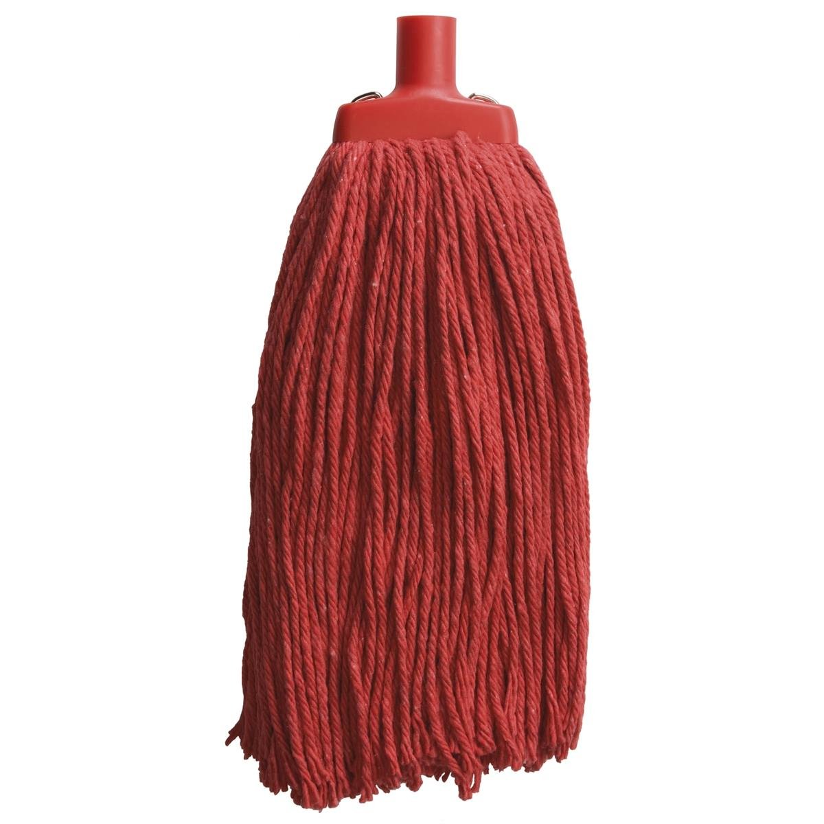 Red Commercial Mop Head